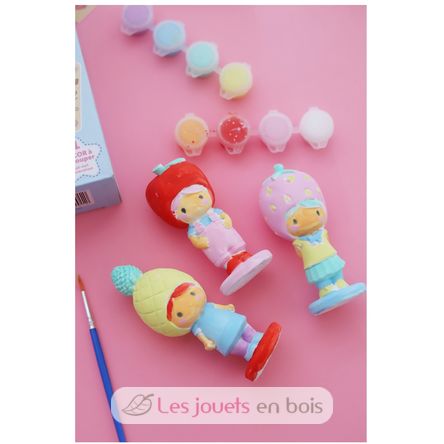 Dolly Fruit-Figuren zum Bemalen und Dekorieren MM39201 Mako Créations 8