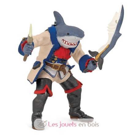 Mutant Shark Pirate Figur PA39460-3004 Papo 1