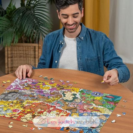 Puzzle Pokemon-Abenteuerrätsel 1000 Teile RAV12000832 Ravensburger 5