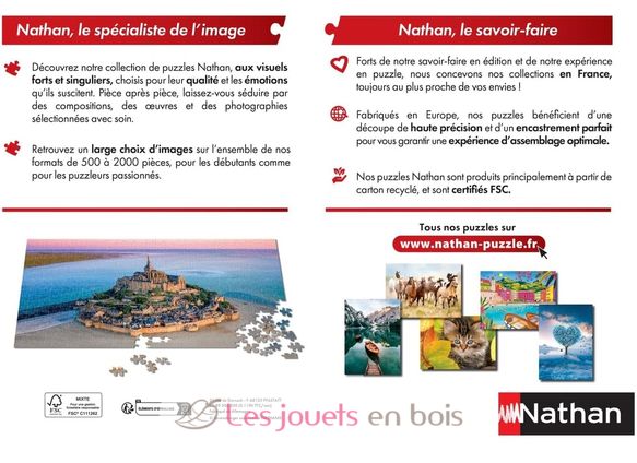 Puzzle Schloss Villandry 1000 Teile N12000912 Nathan 4