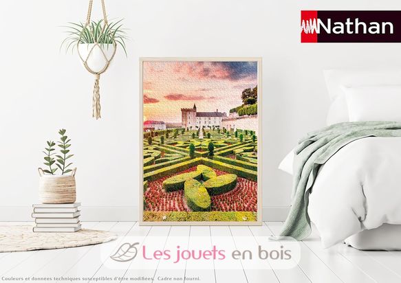 Puzzle Schloss Villandry 1000 Teile N12000912 Nathan 3