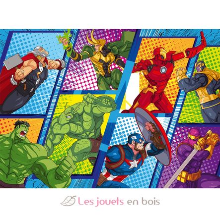 Puzzle Die Avengers gegen die Schurken 60 Teile N12004147 Nathan 2