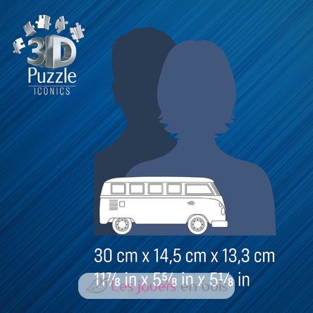 T1 Volkswagen 3D-Puzzle, 162 Teile RAV12008035 Ravensburger 4