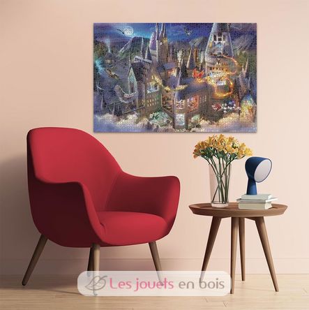 Puzzle Schloss Hogwarts Harry Potter 3000 Teile RAV17561 Ravensburger 4