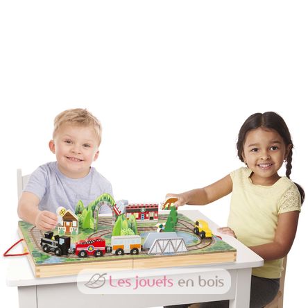 Eisenbahn zum Mitnehmen MD40140 Melissa & Doug 2