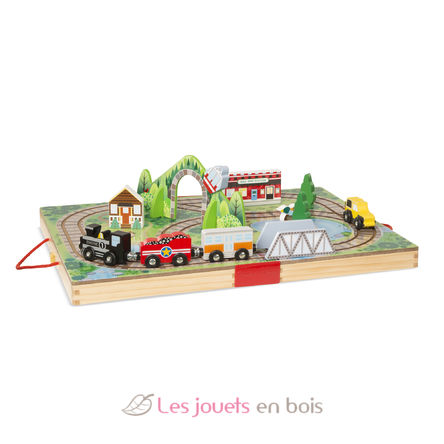 Eisenbahn zum Mitnehmen MD40140 Melissa & Doug 1