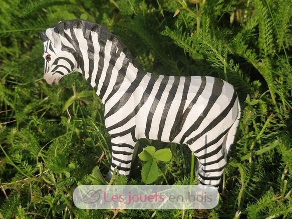 Figur Zebra aus Holz WU-40452 Wudimals 2