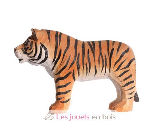 Figur Tiger aus Holz WU-40458 Wudimals 1