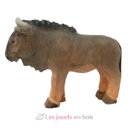 Figur Gnus aus Holz WU-40475 Wudimals 1