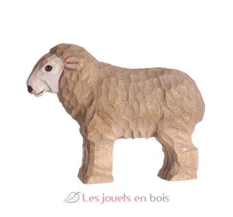 Figur Schaf aus Holz WU-40605 Wudimals 1