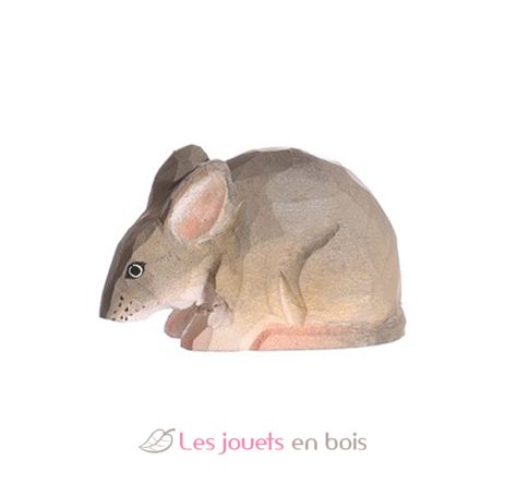 Figur Maus aus Holz WU-40606 Wudimals 1