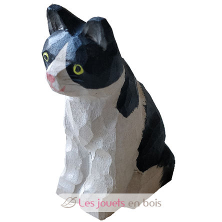 Figur Katze aus Holz WU-40623 Wudimals 1