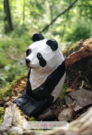 Figur Panda aus Holz WU-40705 Wudimals 2