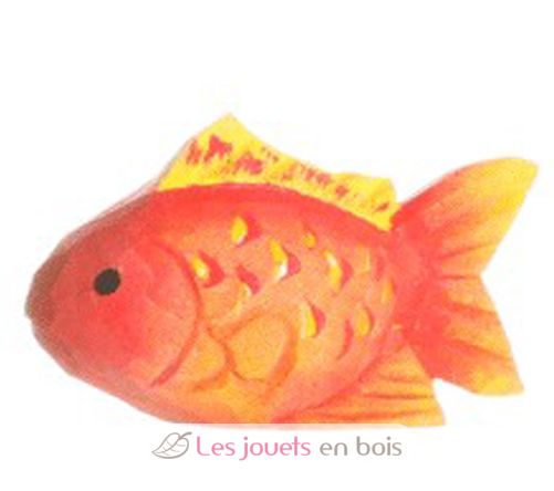 Figur Goldfisch aus Holz WU-40818 Wudimals 1