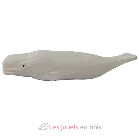 Figur Beluga aus Holz WU-40824 Wudimals 1