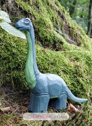 Figur Diplodocus aus Holz WU-40900 Wudimals 2