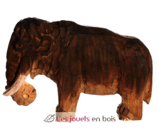 Figur Mammut aus Holz WU-40907 Wudimals 1