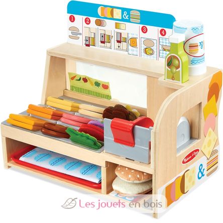 Sandwichtheke aus Holz MD41650 Melissa & Doug 1