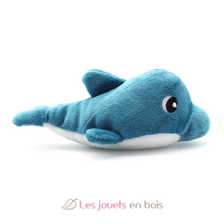 Plüschdelphin-Mutter und ihr Baby blau DE74901 Les Déglingos 7