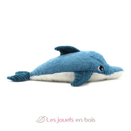 Plüschdelphin-Mutter und ihr Baby blau DE74901 Les Déglingos 4