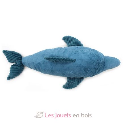 Plüschdelphin-Mutter und ihr Baby blau DE74901 Les Déglingos 5