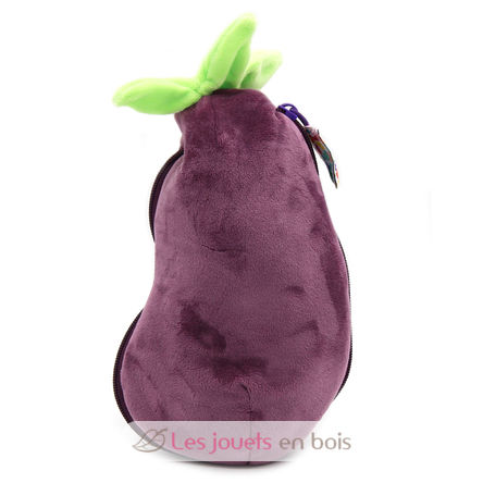 Flipetz Plüschtier Elefant Aubergine DE-80103 Les Déglingos 6