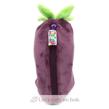 Flipetz Plüschtier Elefant Aubergine DE-80103 Les Déglingos 5