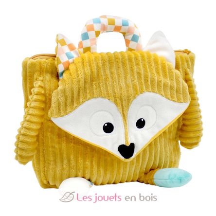 Cyranos der Fuchs Cord-Rucksack DE35036 Les Déglingos 1