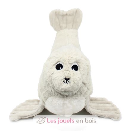 Plüschseelöwemutter und ihr Baby grau DE76100 Les Déglingos 6