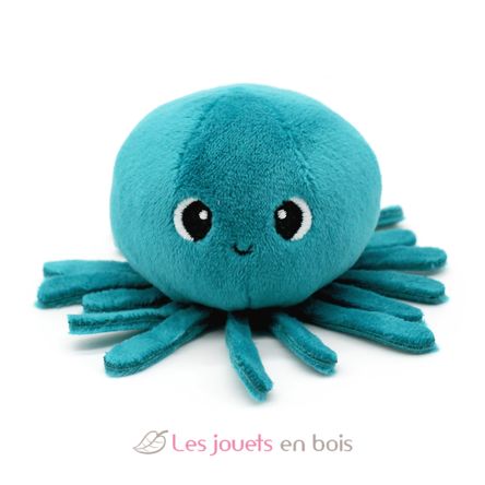 Plüschqualle mutter und ihr Baby blau DE75900 Les Déglingos 7