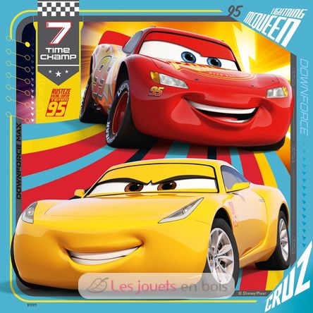 Puzzle Cars Bunte Flitzer 3x49 pcs RAV08015 Ravensburger 3