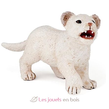Weiße Löwenjunges-Figur PA-50076 Papo 2