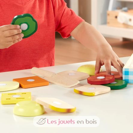Set aus Holz für Belegte Brote MD10513 Melissa & Doug 6