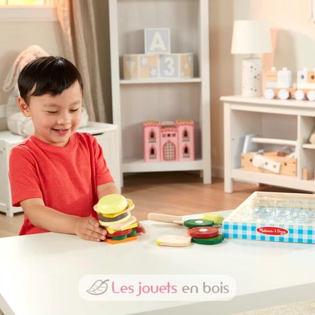 Set aus Holz für Belegte Brote MD10513 Melissa & Doug 8