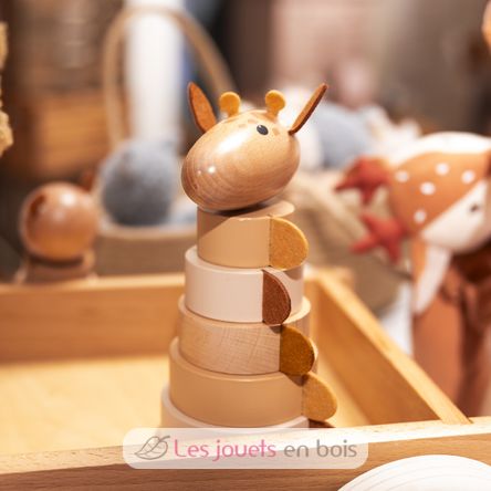Stapelpyramide Giraffe Léonie EG511174 Egmont Toys 3