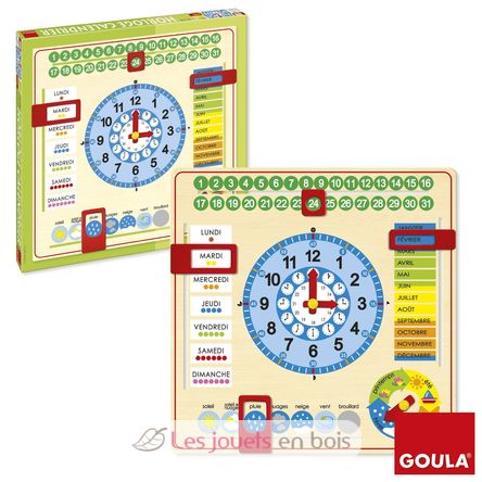 Kalenderuhr Français GO0106-699 Goula 1