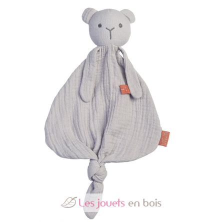 Kuscheltuch Bärenjunge grau BB51556 BAMBAM 1