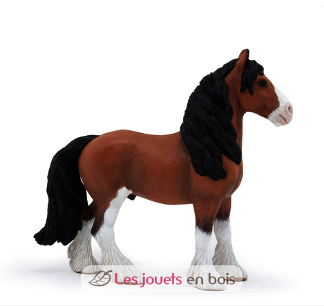 Clydesdale-Pferd-Figur PA-51571 Papo 1