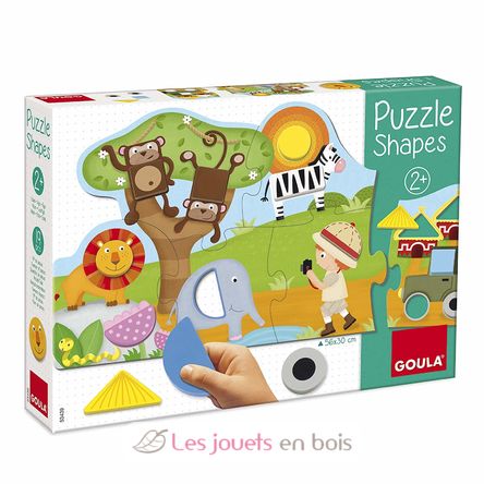 Safari Formen Puzzle GO53439 Goula 2