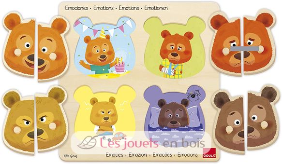 Puzzle Emotionen GO54008 Goula 3