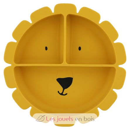 Silikon-Esslernteller mit Saugnapf Mr Lion TX-96-429 Trixie 1