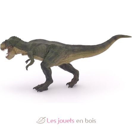 Grüne laufende T-Rex-Figur PA55027 Papo 6