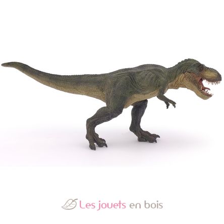 Grüne laufende T-Rex-Figur PA55027 Papo 4