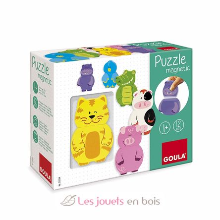 6 Tiere Magnetisches Puzzle GO55234-2797 Goula 3
