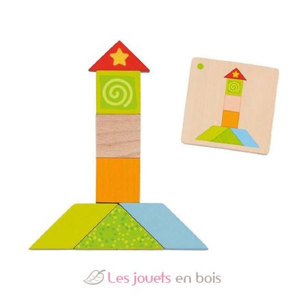 Bunte Tangram Welt GK56316 Goki 3