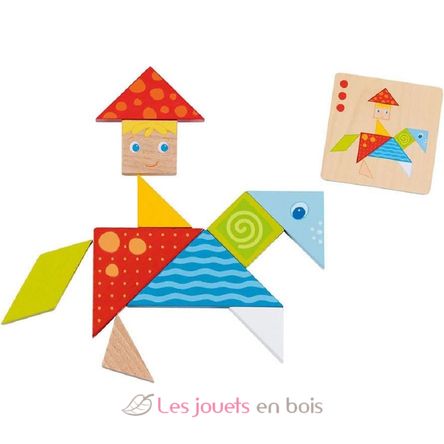 Bunte Tangram Welt GK56316 Goki 2