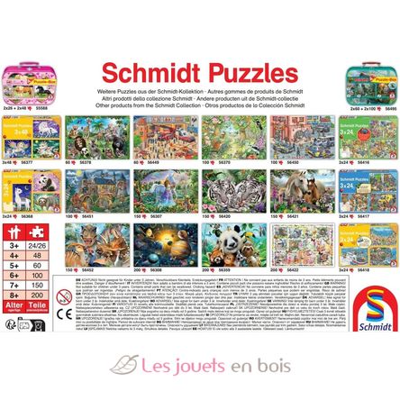 Puzzle Polizeieinsatz 100 Teile S-56450 Schmidt Spiele 4