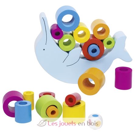 Balancierspiel Delfin GO-56901 Goki 1