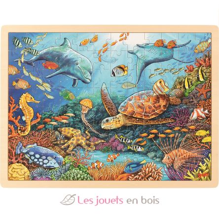 Einlegepuzzle Great Barrier Reef GK57432 Goki 1