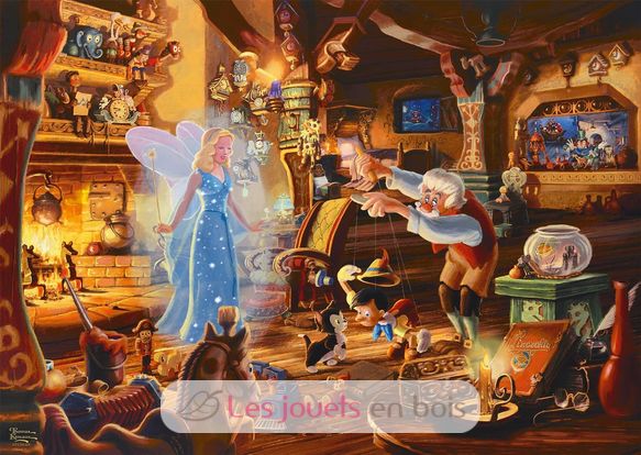 Puzzle Pinocchio und Gepetto 1000 Teile S-57526 Schmidt Spiele 2